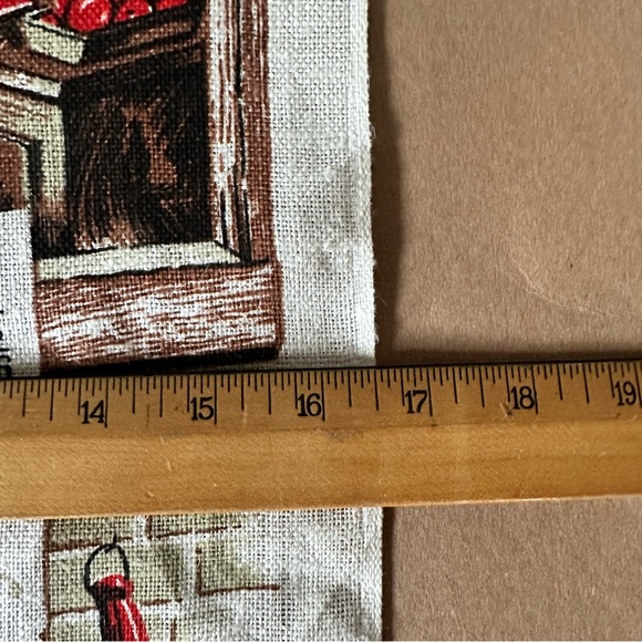 Vintage 1976 cloth wall calendar - Picture 8 of 8